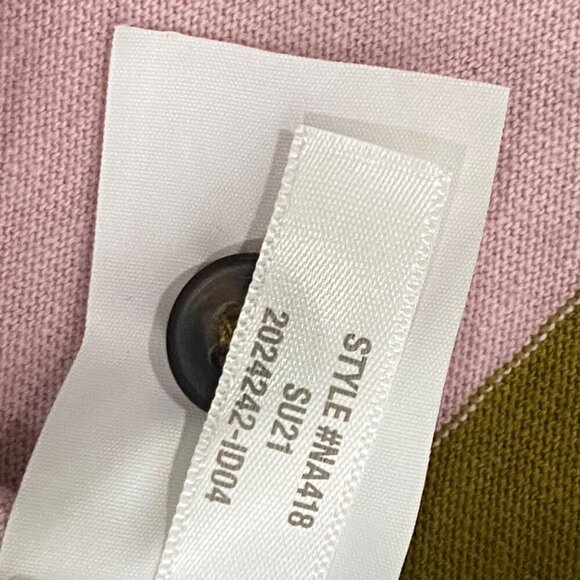 Madewell Women's Parkview striped Henley Tee Rugby Stripe women’s M boxy - Picture 7 of 10